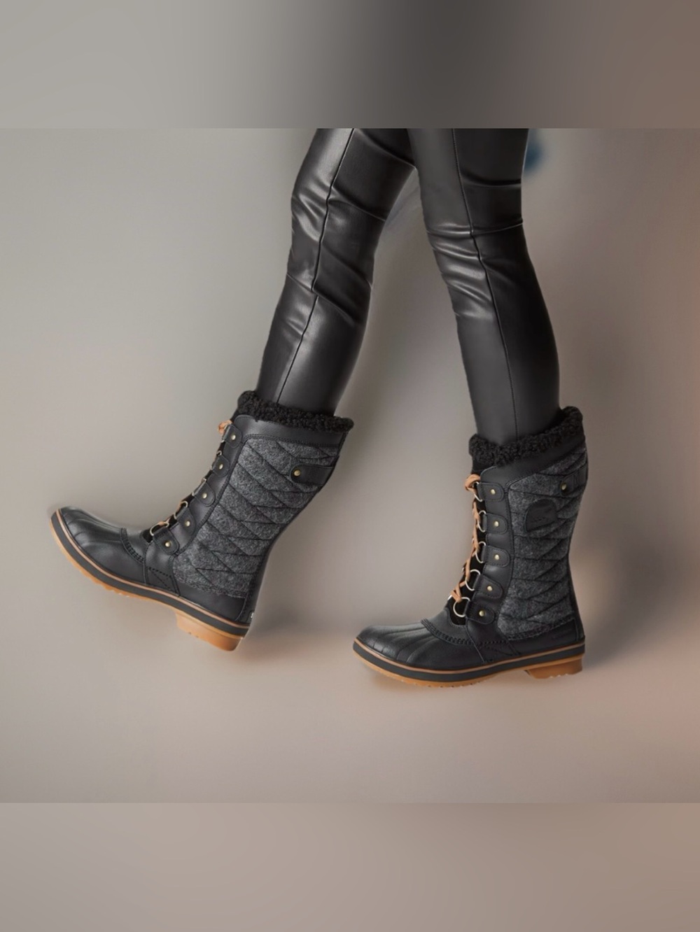 Sorel Women's Tofino II Waterproof Boots Distinct Black Size 5.5M NL4473 NWT